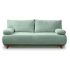 Image de Canape droit BEST MOBILIER 3 places en polyester transparent 193 x 193 x 84 cm