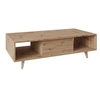Image de Diego - table basse - effet bois - 2 niches - 120 cm - Bois