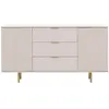 Image de Monica - buffet - beige - 3 tiroirs et 2 portes - 150 cm - Beige