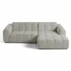 Image de Canape angle fixe LISA DESIGN 4 places en tissu beige 262 x 262 x 74 cm