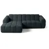 Image de Canape angle fixe LISA DESIGN 4 places en tissu gris 262 x 262 x 70 cm