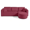 Image de Canape angle fixe BEST MOBILIER 4 places en polyester violet 240 x 240 x 86 cm