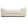 Image de Brescia - banquette 3 places convertible en tissu velours relief - Beige