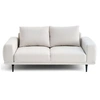 Image de Vicence - canapé droit 2 places en tissu - Beige