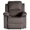 Image de Armand - fauteuil relax électrique en simili - Marron