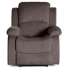 Image de Armand - fauteuil relax électrique en velours côtelé - Marron