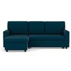 Image de Canape angle fixe BEST MOBILIER 4 places en polyester bleu 215 x 215 x 86 cm