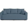 Image de Regala - canapé 3 places - convertible avec coffre - en tissu - Bleu Ardoise