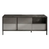 Image de Jules - meuble tv - 2 portes et 1 tiroir - 156 cm - Gris