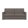 Image de Julia - canapé 3 places convertible express couchage quotidien 140 cm matelas 14 cm en tissu - Gris