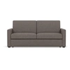 Image de Julia - canapé 3 places convertible express couchage quotidien 140 cm matelas 18 cm en tissu - Gris