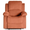 Image de Armand - fauteuil relax électrique en velours côtelé - Terracotta