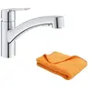 Image de Robinet de cusine avec douchette Start 2021 + microfibre