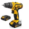 Image de Perceuse sans fil 14,4 V 2 Batteries lithium 2.0Ah Chargeur rapide LED et indicateur de charge VITO