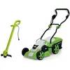 Image de Tondeuse electrique 1800W Moteur induction coupe 42 cm + Coupe bordure 250W Tête Automatique Pack VITO