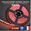 Image de Ruban LED Bande Guirlande Strip 5050 SMD 300 LED Waterproof IP65 5M 12V Rouge