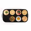 Image de Crêpière Maxi crêpes / pancakes party avec revêtement anti-adhésif - 8 personnes - 1500W DOC186
