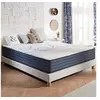 Image de Perfectsleep à ressorts ensachés 180x200 cm - Epais 24 cm - Visco Thermorégulateur - Tissu Premium - Confort - Haute Qualité - Respirabilité