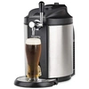 Image de machine distributeur de bière tireuse de 5L avec Refroidissement intégré 2 à 12 °C 65W gris noir BW1890