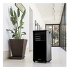 Image de Climatiseur mobile 4 en 1 avec fonction climatisation,chauffage,ventilation,déshumidification 9000 btu noir