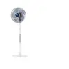 Image de Ventilateur sur pied de 40 cm avec fonction turbo 70w blanc bleu