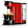 Image de Machine à café SENSEO 2 en 1 de 1L 1450W rouge noir