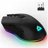 Image de KLIM Blaze - Souris Gamer sans Fil RGB - Rechargeable - Capteur Haute Précision 6000 DPI avec Batterie Longue Durée - Noire