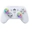 Image de Manette sans fil Led Controller Bluetooth pour Nintendo Switch Blanc