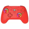 Image de Manette sans fil Led Controller Bluetooth pour Nintendo Switch Rouge
