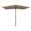Image de Parasol droit HAPUNA rectangulaire 2x3m taupe