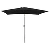 Image de Parasol droit HAPUNA rectangulaire 2x3m noir