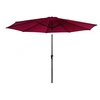 Image de Parasol droit HAPUNA rond 3,30m de diamètre fuchsia