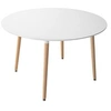 Image de Table ronde 120cm blanche MARTHA