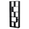 Image de Bibliothèque 8 étagères multiformes noire JANE