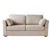 Image de Canapé droit 3 places beige EMILE