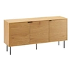 Image de Buffet en bois 3 portes 150cm STINNA