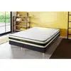 Image de Sleepfit Ensemble double sommier matelas ressorts ensaches et memoire de forme 160 x 200 cm