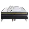 Image de Pack matelas ACTIVE 180x200 + double sommiers noir 90x200 + Couette + 2 oreillers