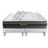 Image de Pack matelas ACTIVE 180x200 + double sommiers blanc 90x200 + Couette + 2 oreillers