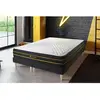 Image de Sleepfit Ensemble double sommier matelas micro ressorts ensaches et memoire de forme 160 x 200 cm