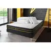 Image de Sleepfit Pack matelas ULTRA sommier noir Couette 2 oreillers 140 x 200 cm