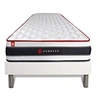 Image de Ensemble sommier + matelas ENERGY ressorts ensachés et mémoire de forme 90x200