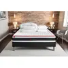 Image de Somness Pack matelas ENERGY sommier noir Couette 2 oreillers 140 x 190 cm