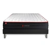 Image de Ensemble sommier + matelas BOOST ressorts ensachés et mémoire de forme 160x200