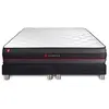 Image de Ensemble double sommier + matelas REGEN à mémoire de forme 200x200