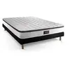 Image de Ensemble Supérieur 160x200 Mémoire de forme 3 zones sommier noir