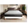 Image de Ensemble matelas 160 x 200 cm Suite - Ressorts ensachés - Ep : 26 cm - Equilibré - sommier Blanc