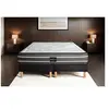 Image de Ensemble matelas 160 x 200 cm Exclusive - Ressorts ensachés - Ep : 22 cm - Ferme - sommier Noir