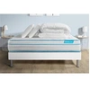 Image de Pack 140x190 matelas BodyMax + sommier kit blanc + Couette 240x220cm + 2 oreillers 60x40cm