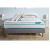 Image de Pack 180x200 matelas BodyMax + sommier kit gris + Couette 260x240cm + 2 oreillers 60x40cm